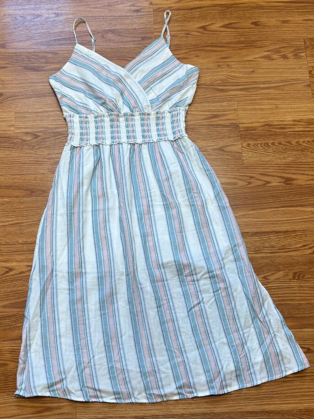 NWOT Trixx Clothing Company Striped Midi Sundress